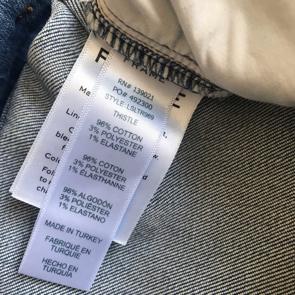 FRAME DENIM Le Slender Straight Leg Jeans NWT - Picture 8 of 8